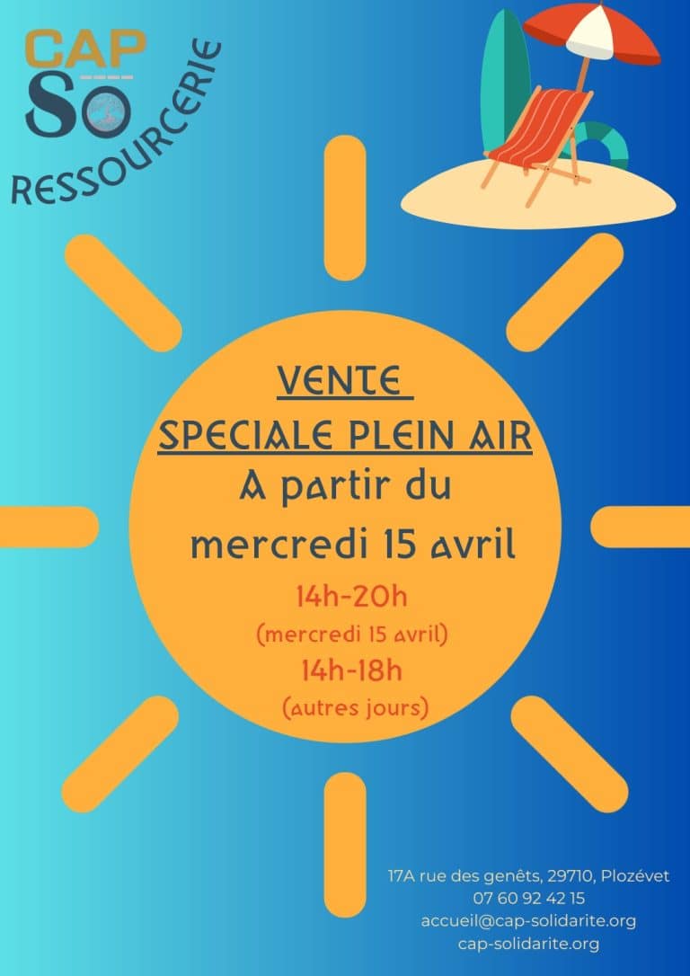 Lire la suite à propos de l’article Vente en plein air à partir du 15 avril